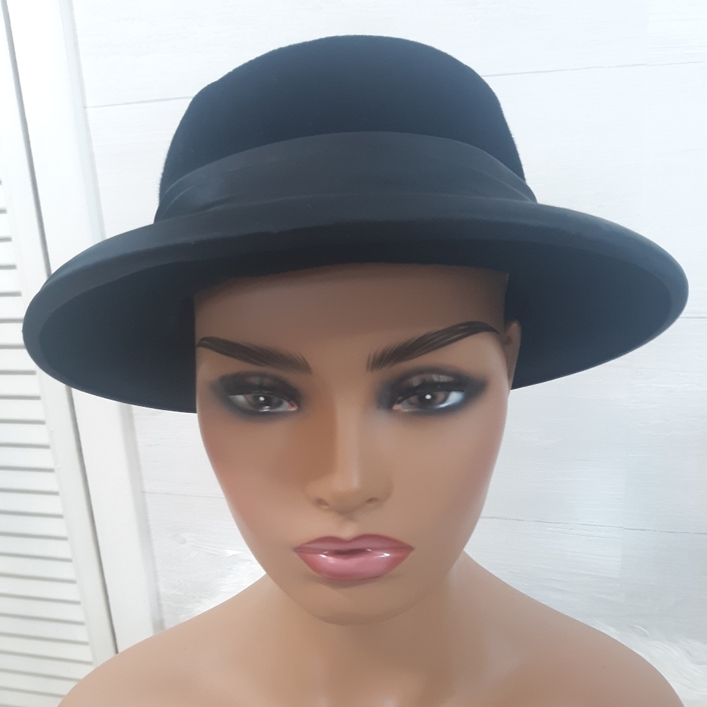 Vtg coronet Fifth Ave New York union hat 22 1/2 - Picture 2 of 5